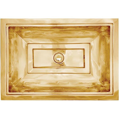 Linkasink - Tiffany Hand-Crafted Smooth Metal Bath/Bar Sink