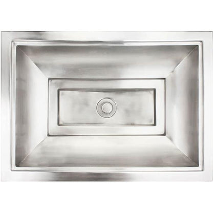 Linkasink - Tiffany Hand-Crafted Smooth Metal Bath/Bar Sink
