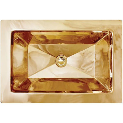 Linkasink - Yves Hand-Crafted Smooth Metal Bath/Bar Sink