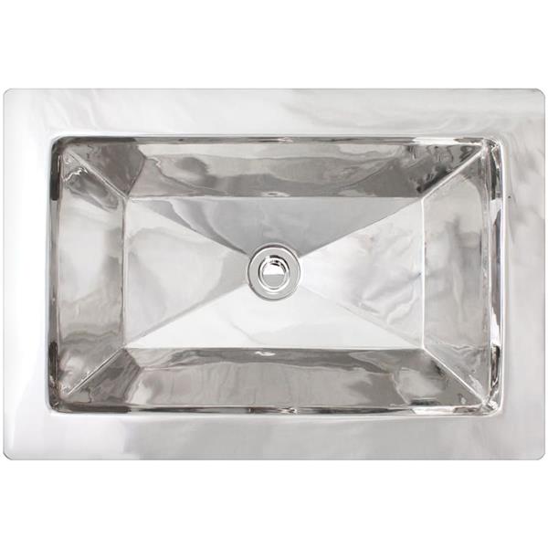 Linkasink - Yves Hand-Crafted Smooth Metal Bath/Bar Sink