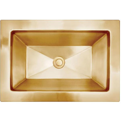 Linkasink - Yves Hand-Crafted Smooth Metal Bath/Bar Sink