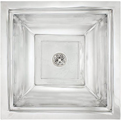 Linkasink - Tiffany Square Hand-Crafted Bath/Bar Sink