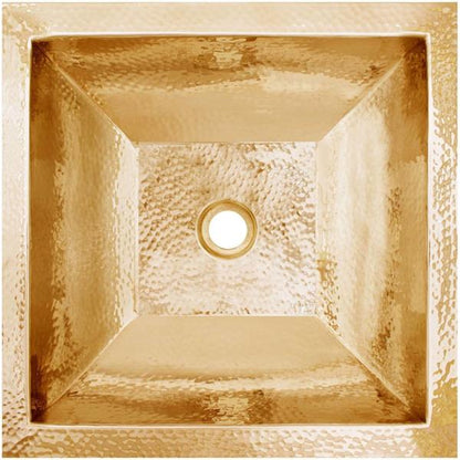 Linkasink - Coco Hammered Builder's Series Hand-Hammered Metal Sink