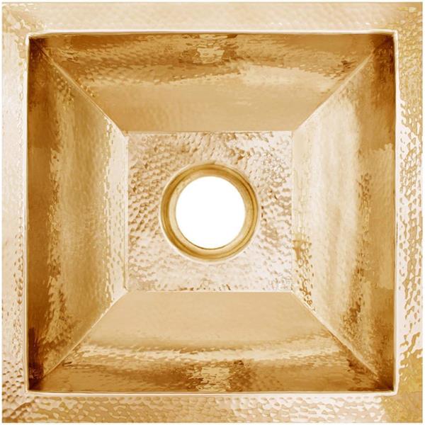 Linkasink - Coco Hammered Builder's Series Hand-Hammered Metal Sink
