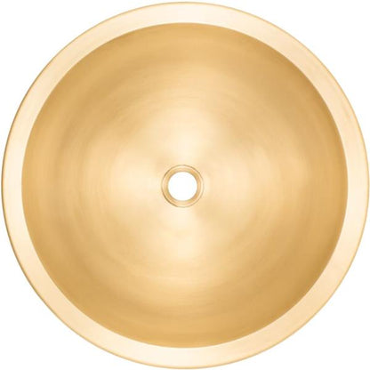 Linkasink - Cast Bronze Small Round Smooth Sink