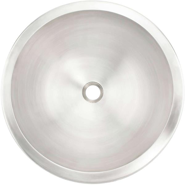 Linkasink - Cast Bronze Small Round Smooth Sink