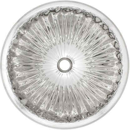 Linkasink - Cast Bronze Small Round Fluted Sink