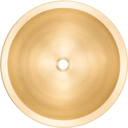 Linkasink - Cast Bronze Large Round Smooth Sink