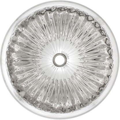 Linkasink - Cast Bronze Large Round Fluted Sink