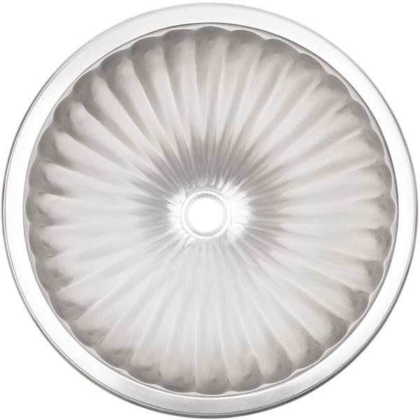 Linkasink - Cast Bronze Large Round Fluted Sink