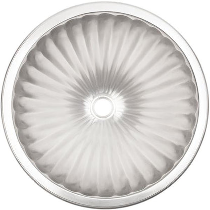 Linkasink - Cast Bronze Large Round Fluted Sink