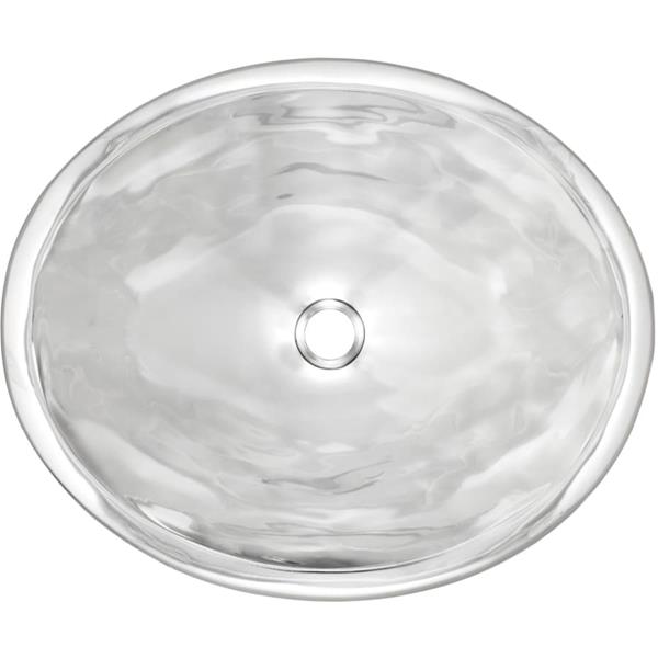 Linkasink - Cast Bronze Oval Smooth Sink