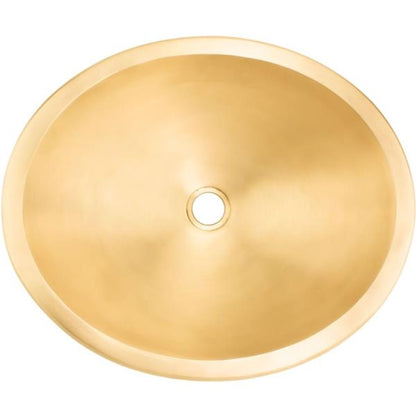 Linkasink - Cast Bronze Oval Smooth Sink