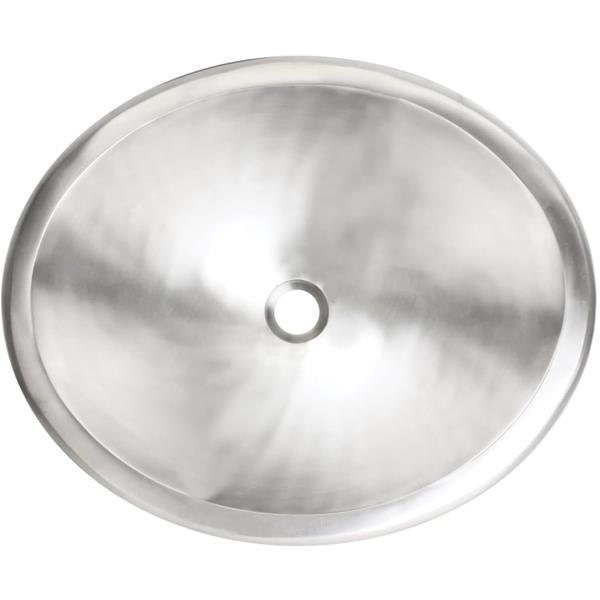 Linkasink - Cast Bronze Oval Smooth Sink