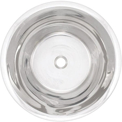 Linkasink - Cast Bronze Round Flat Bottom Smooth Sink