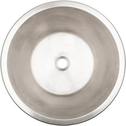 Linkasink - Cast Bronze Round Flat Bottom Smooth Sink