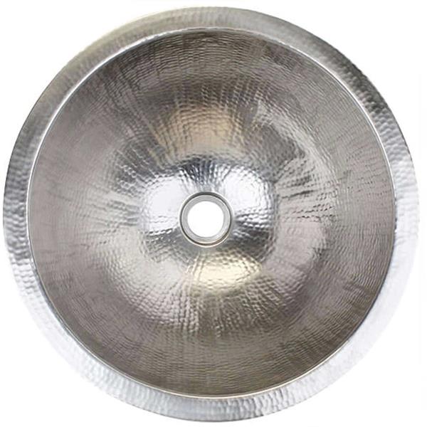 Linkasink - Hammered Metal Small Round Sink