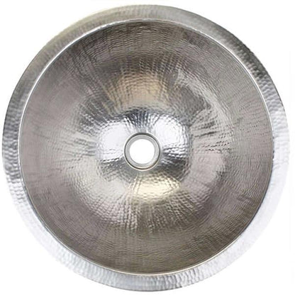 Linkasink - Hammered Metal Small Round Sink