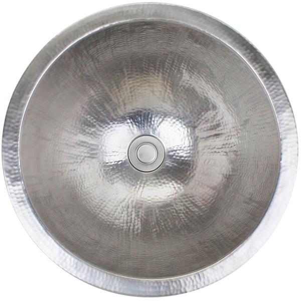 Linkasink - Hammered Metal Large Round Sink