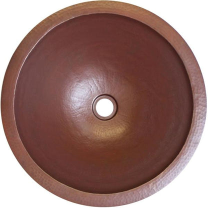 Linkasink - Hammered Metal Large Round Sink