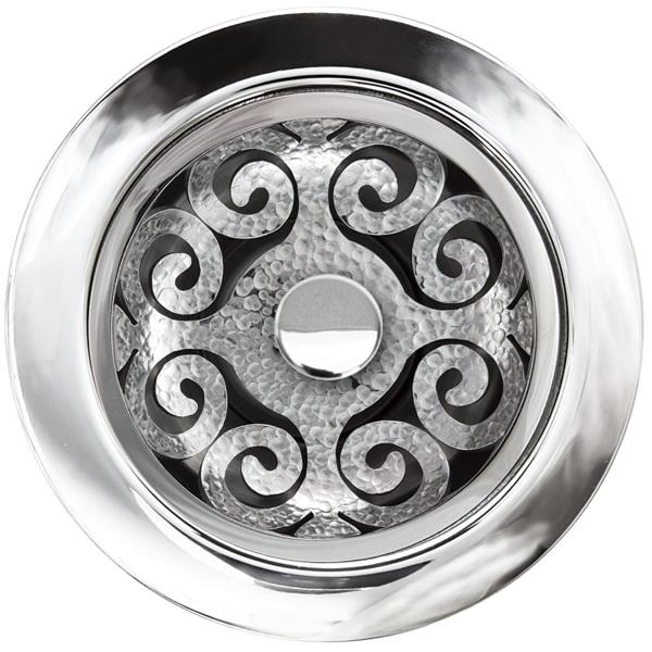 Linkasink - Hawaiian Quilt Disposal Flange With Stopper