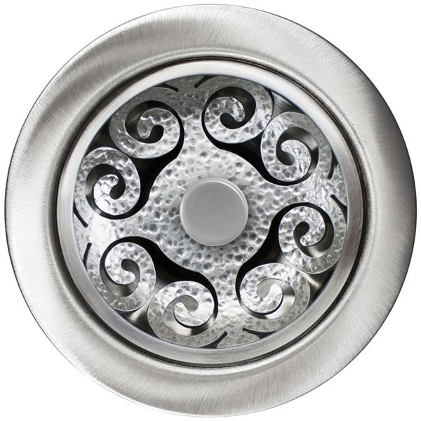 Linkasink - Hawaiian Quilt Disposal Flange With Stopper
