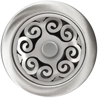 Linkasink - Hawaiian Quilt Disposal Flange With Stopper