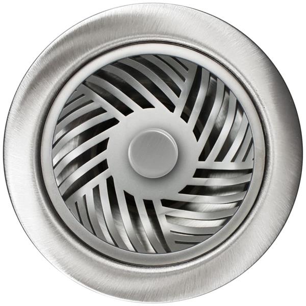 Linkasink - Herringbone Disposal Flange With Stopper