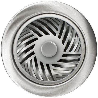 Linkasink - Herringbone Disposal Flange With Stopper