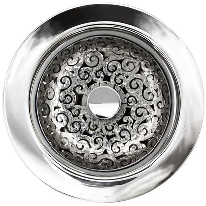 Linkasink - Swirl Disposal Flange With Stopper