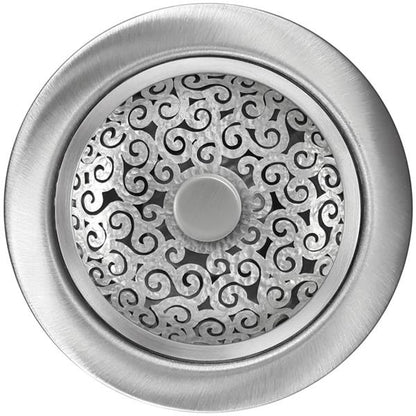 Linkasink - Swirl Disposal Flange With Stopper