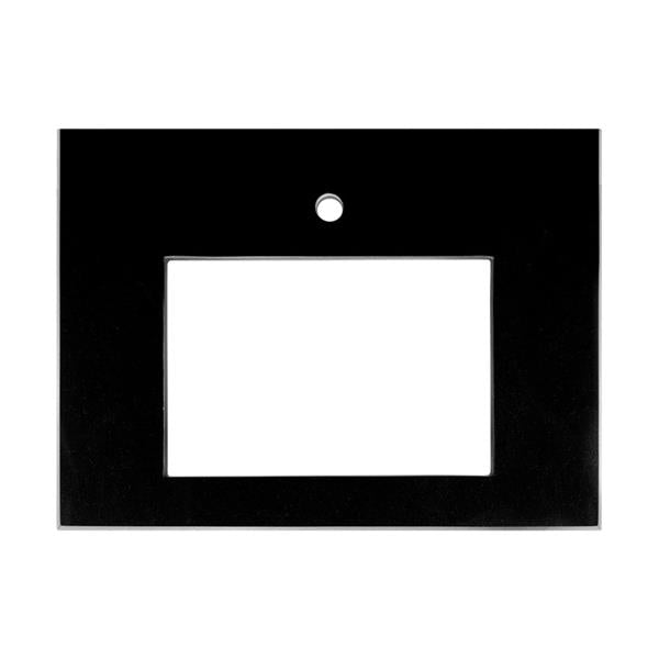 Linkasink - Black 30 Inch Vanity Top, 18 Inch X 12 Inch Sink Cutout