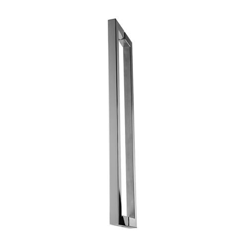 Linnea - Shower Door Pull Back to back mount: 1/2 Inch or 3/4 Inch glass.