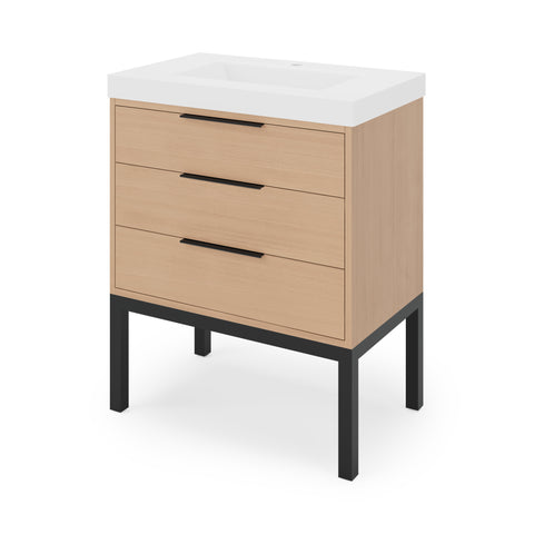 Jeffrey Alexander - Gardner 30 Inch W  Single Basin Bathroom Vanity Set