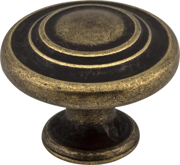 Elements - 1-5/16 Inch Diameter Round Arcadia Cabinet Knob