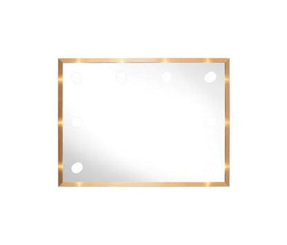Miroir Brot - Faubourg Loge rectangular mirror with light