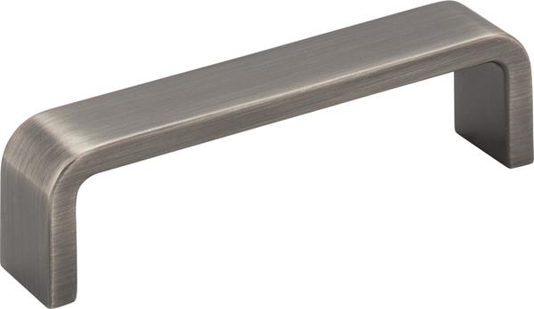 Elements - 96 mm Center-to-Center Square Asher Cabinet Pull