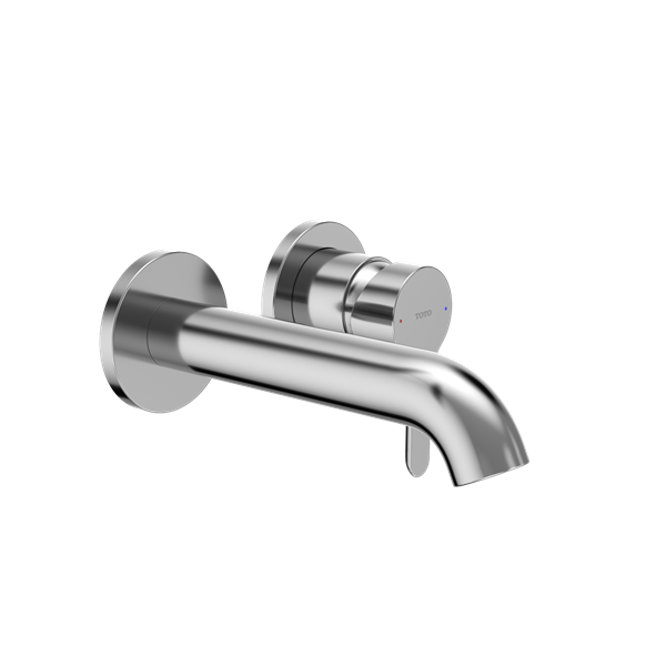 Toto - Lb Series 1.2 Gpm Wall-Mount Single-Handle Bathroom Sink Faucet, Polished Chrome