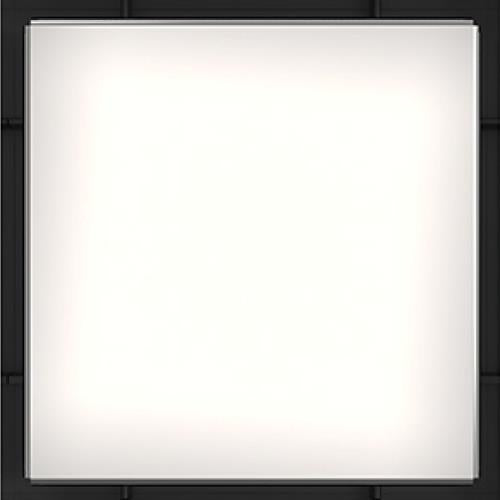 Infinity Drain - 5 x 5 Inch LSD 5 Solid Style Complete Kit w/Cast Iron Drain Body, 2 Inch Outlet