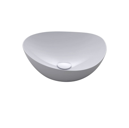 Toto - Kiwami Asymmetrical Vessel Bathroom Sink with CEFITONTECT
