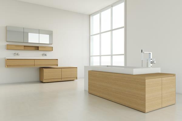 Wetstyle - "M" Storage Cube Bath With 2 Doors