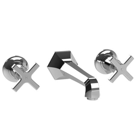 Lefroy Brooks - Mackintosh Cross Handle Wall Mounted Basin Mixer