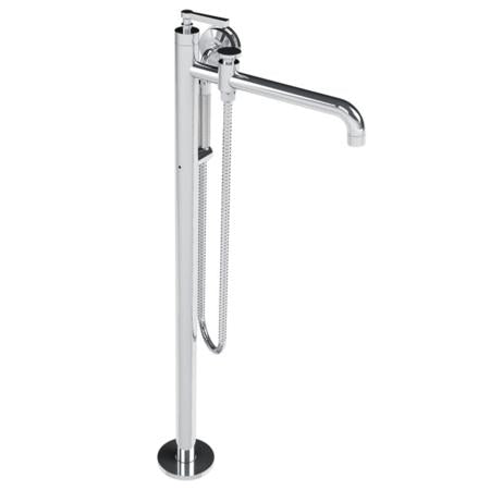 Lefroy Brooks - Fleetwood Lever Single-Leg Bath/Shower Mixer With Hand Shower Trim