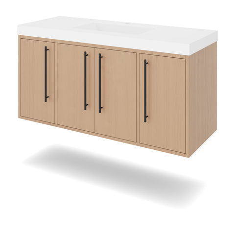 Jeffrey Alexander - Tempest 48 Inch W  Single Basin Bathroom Vanity Set
