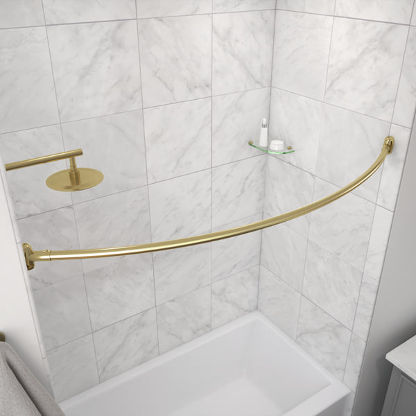 Maidstone - Single Curved Shower Curtain Rod