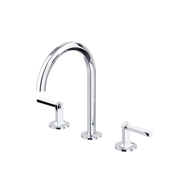 Rohl - Modelle Widespread Lavatory Faucet With C-Spout