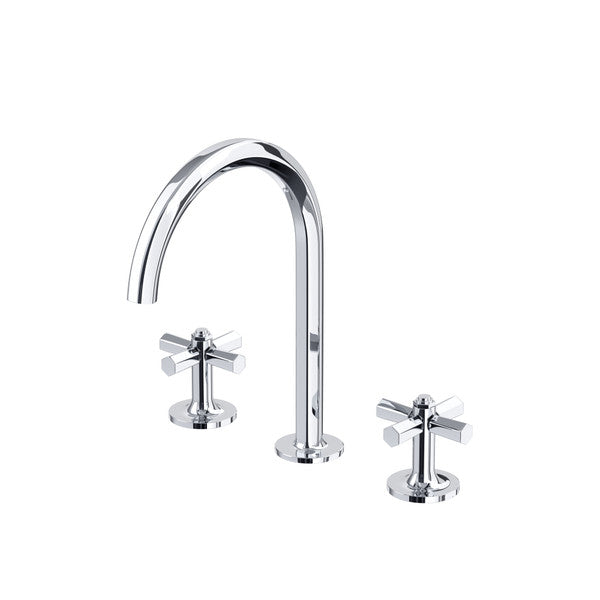 Rohl - Modelle Widespread Lavatory Faucet With C-Spout
