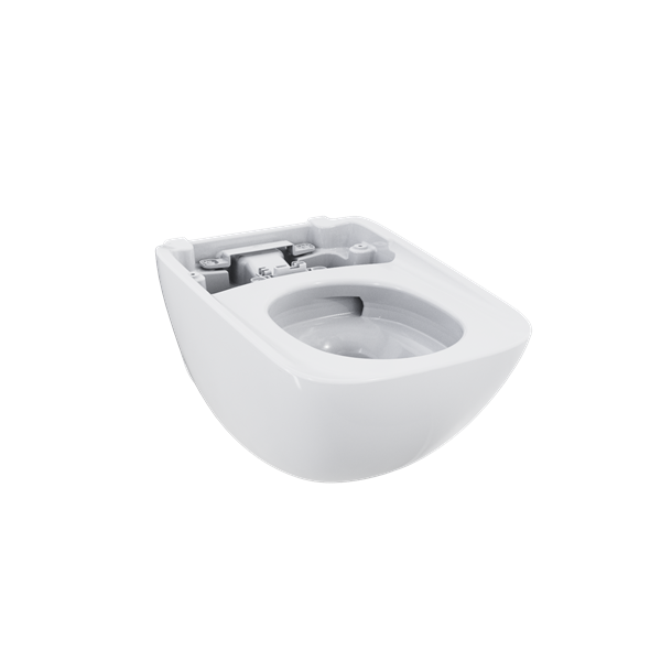 Toto - Neorest Wx1 Dual Flush 1.2 Or 0.8 Gpf Wall-Hung Toilet Bowl Unit, Cotton White