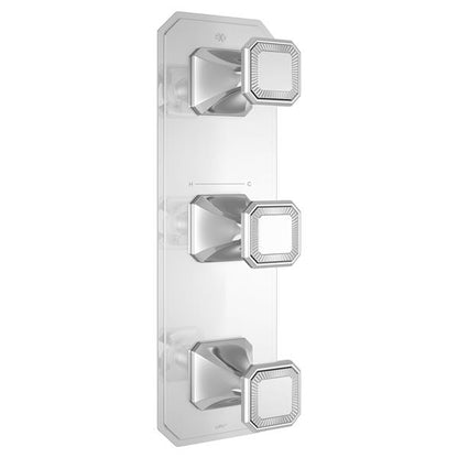 DXV - Belshire Three-Handle Thermostatic Valve Trim With Cushion Handles