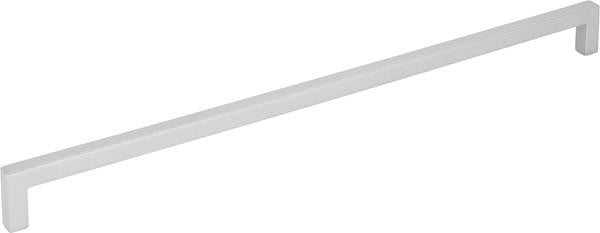 Elements - 320 mm Center-to-Center Matte Silver Square Stanton Cabinet Bar Pull